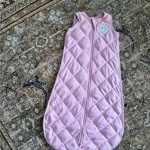 Pink Weighted Quilted Sleep Sack